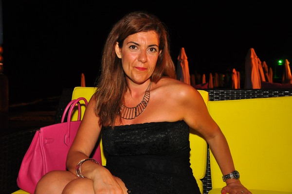 Cinda at the Beach Bar